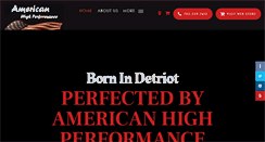 Desktop Screenshot of americanhighperformance.com